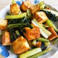 ぱわにん's cooksnap of when they made 超簡単！♡厚揚げと小松菜の甘酢炒め♡.