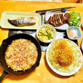 komutatata's cooksnap of when they made 山芋とろろの鉄板焼～居酒屋さん風～.
