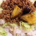 ユイネママ's cooksnap of when they made なすと挽肉の甘辛丼.