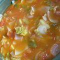 Luckyゆっきー's cooksnap of when they made 完熟トマトでミネストローネ♪.