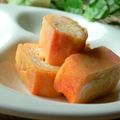 おしす's cooksnap of when they made お弁当に★甘～いほんのりピンクの玉子焼き.