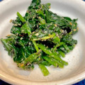 やよい・M's cooksnap of when they made お箸が進む♪ほうれん草のごまゆかり和え.