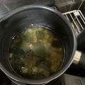 ゆ0518か's cooksnap of when they made 簡単！オクラとワカメのお味噌汁.