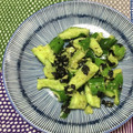 おはなすき's cooksnap of when they made 簡単　たたききゅうりの韓国海苔和え.