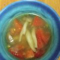 xyzクック's cooksnap of when they made トマトとしめじのすっぱ☆スープ.
