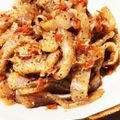 いつも一緒's cooksnap of when they made さっぱりヘルシー♪うめおかかコンニャク.