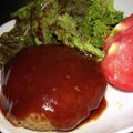 ひっこ's cooksnap of when they made おから入り！ヘルシーハンバーグ.