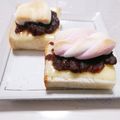 ぱふ's cooksnap of when they made マシュマロとあんこチーズのトースト.