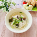 runa10's cooksnap of when they made 1人で作るスープ(母の為に編).