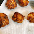 凜子。's cooksnap of when they made 父の日✿海老団子のアジサイ揚げ✿.