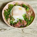 さくらん餅's cooksnap of when they made ☆温泉卵のせ♪ローストビーフ丼☆.