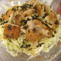 よちりんの娘's cooksnap of when they made 鶏肉サクサク揚げネギソース.