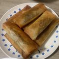 クック4CJ2JG☆'s cooksnap of when they made 簡単☆レトルトカレーとひき肉で絶品春巻き.