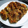JUA3838's cooksnap of when they made 高野豆腐と鯖缶のおつまみ団子.