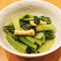 かなりんココりん's cooksnap of when they made 小松菜と油揚げの煮物★作り置き簡単レンジ.