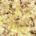 MOKUROU's cooksnap of when they made ひき肉とポテトの簡単レンチン！チーズ蒸し.