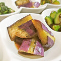 イベ長's cooksnap of when they made 簡単♡蒸しナスのゆかりポン酢和え.