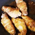 mikity0426's cooksnap of when they made 春キャベツと豚バラ肉の照り焼きロール.