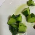 あや。。！'s cooksnap of when they made 簡単速攻あと一品！居酒屋風塩ダレきゅうり.