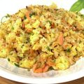 きっかママ's cooksnap of when they made 超簡単！鮭フレーク炒飯♪.