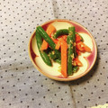 yesmama's cooksnap of when they made ☆りっぱないんげんのくるみ和え☆.