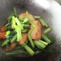 msgnb120's cooksnap of when they made 小松菜とさつま揚げ さっと煮.