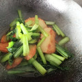 msgnb120's cooksnap of when they made 小松菜とさつま揚げ さっと煮.