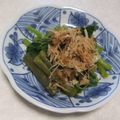 きらり流れ星's cooksnap of when they made 明日葉☆おかか和え.