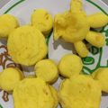とぉみ98☆'s cooksnap of when they made 離乳食 HM× 砂糖× かぼちゃ蒸しパン.