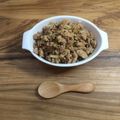 horseland's cooksnap of when they made 豚挽き肉の香味炒め.