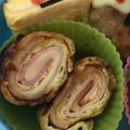 とも2323's cooksnap of when they made 簡単♡お弁当！！油揚げのクルクル巻き♫.