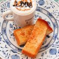 Miella's cooksnap of when they made ココナッツバターシュガートースト.