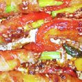 ちーずぴざ's cooksnap of when they made 旬で簡単♪アスパラと白ネギの豚バラ肉巻き.
