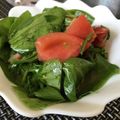 shouko's cooksnap of when they made サラダほうれん草とHOTトマトのサラダ.