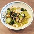 おすわりつんこ's cooksnap of when they made レンジで簡単！小松菜としらすの出汁煮.