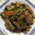 ハングル's cooksnap of when they made 豚バラとなすとみょうがのピリ辛味噌炒め.