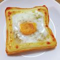 ＊なぁ＊'s cooksnap of when they made 食パンで簡単マヨたまトースト.