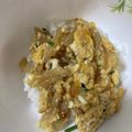 竹富島で会いましょう's cooksnap of when they made アナゴ卵とじ丼.