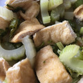 クック78R779☆'s cooksnap of when they made セロリと油揚げの煮浸し.