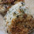 ですサイ's cooksnap of when they made あおさ海苔としらすの焼きおにぎり♪.