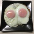 クック78R779☆'s cooksnap of when they made 目玉焼き.