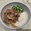 クック8WYEKD☆'s cooksnap of when they made 豚肉＆山芋うどん.