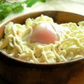 おしす's cooksnap of when they made 温泉卵の❀キャベぽん❀サラダ.