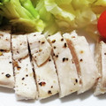 チョコ♪ミント's cooksnap of when they made レンジで簡単しっとり蒸し鶏 ＊作り置き＊.
