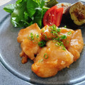 クックゆ〜ほキッチン's cooksnap of when they made 簡単★絶品★冷凍鶏胸肉使用の生姜焼き.