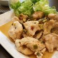 おうちごはん☆'s cooksnap of when they made レンジで作る油淋鶏.