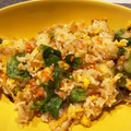 ソフィ姫's cooksnap of when they made 5分で完成！ちくわとレタスの炒飯♬.