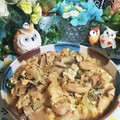 虹色♪︎ちゅーりっぷ's cooksnap of when they made 中華風！親子丼弁当！　　タロの弁当128.