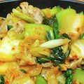 ぼてるみ's cooksnap of when they made 豚肉とチンゲンサイのキムチ炒め.