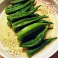 山ばあば's cooksnap of when they made オクラの浅漬け.